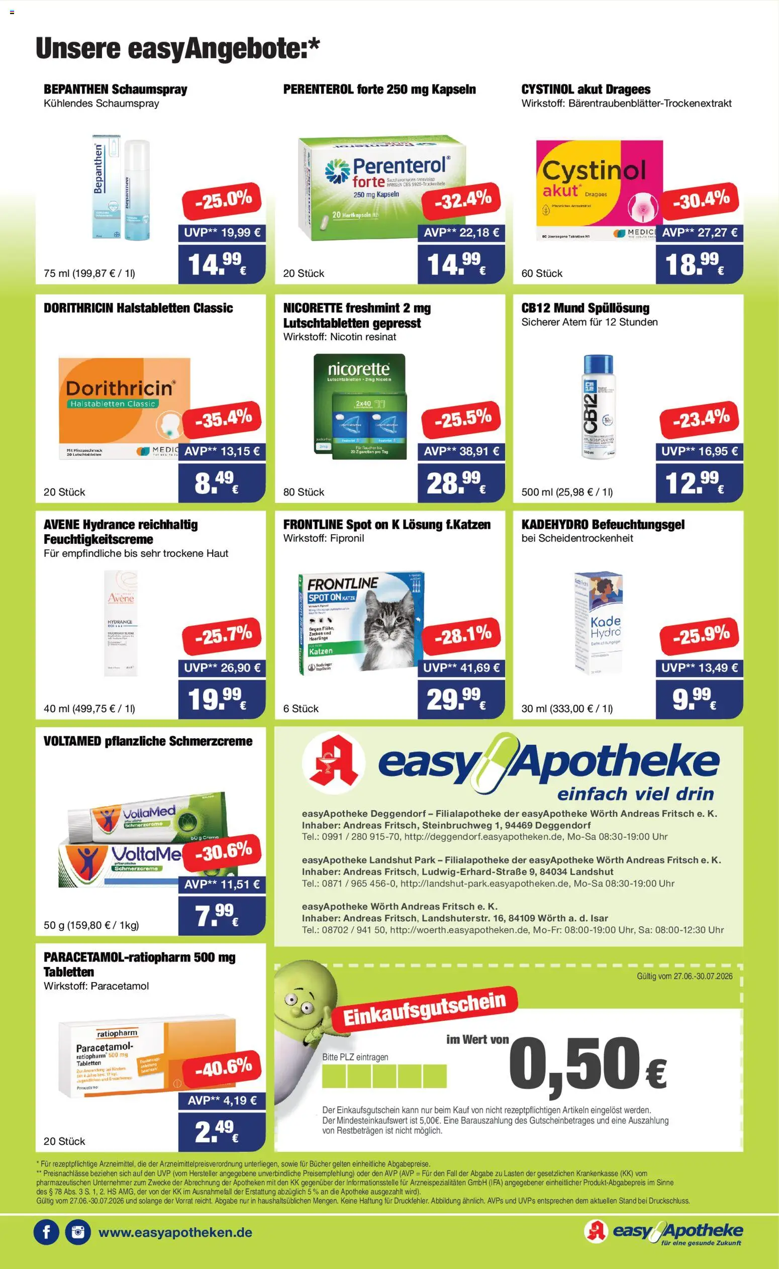 Easy Apotheke Prospekt – gültig ab 27.06.2026 | Seite: 5 | Produkte: Creme, Uhr