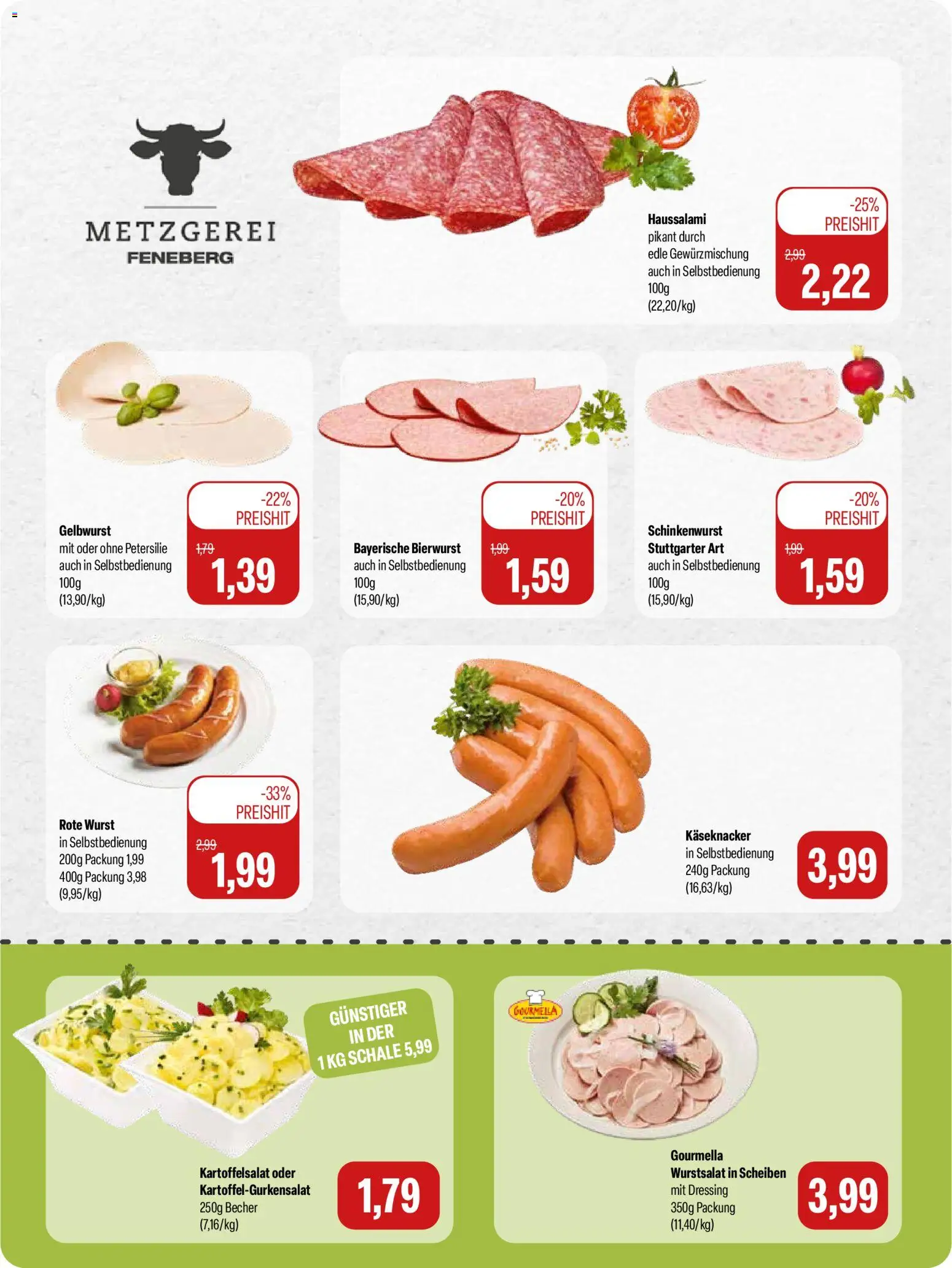 Feneberg Angebote – gültig ab 23.07.2026 | Seite: 2 | Produkte: Dressing, Wurst, Petersilie