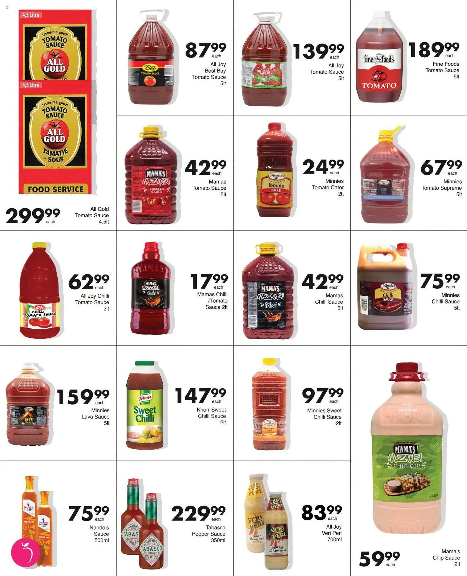 New Save catalogue – valid from 12/10/2026 | Page: 7 | Products: Tomato sauce, Sauce, Pepper, Peach