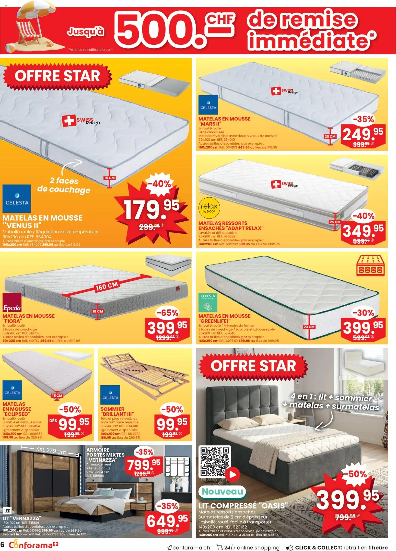 Conforama aktionen FR – gültig ab 22.07.2026 | Seite: 6
