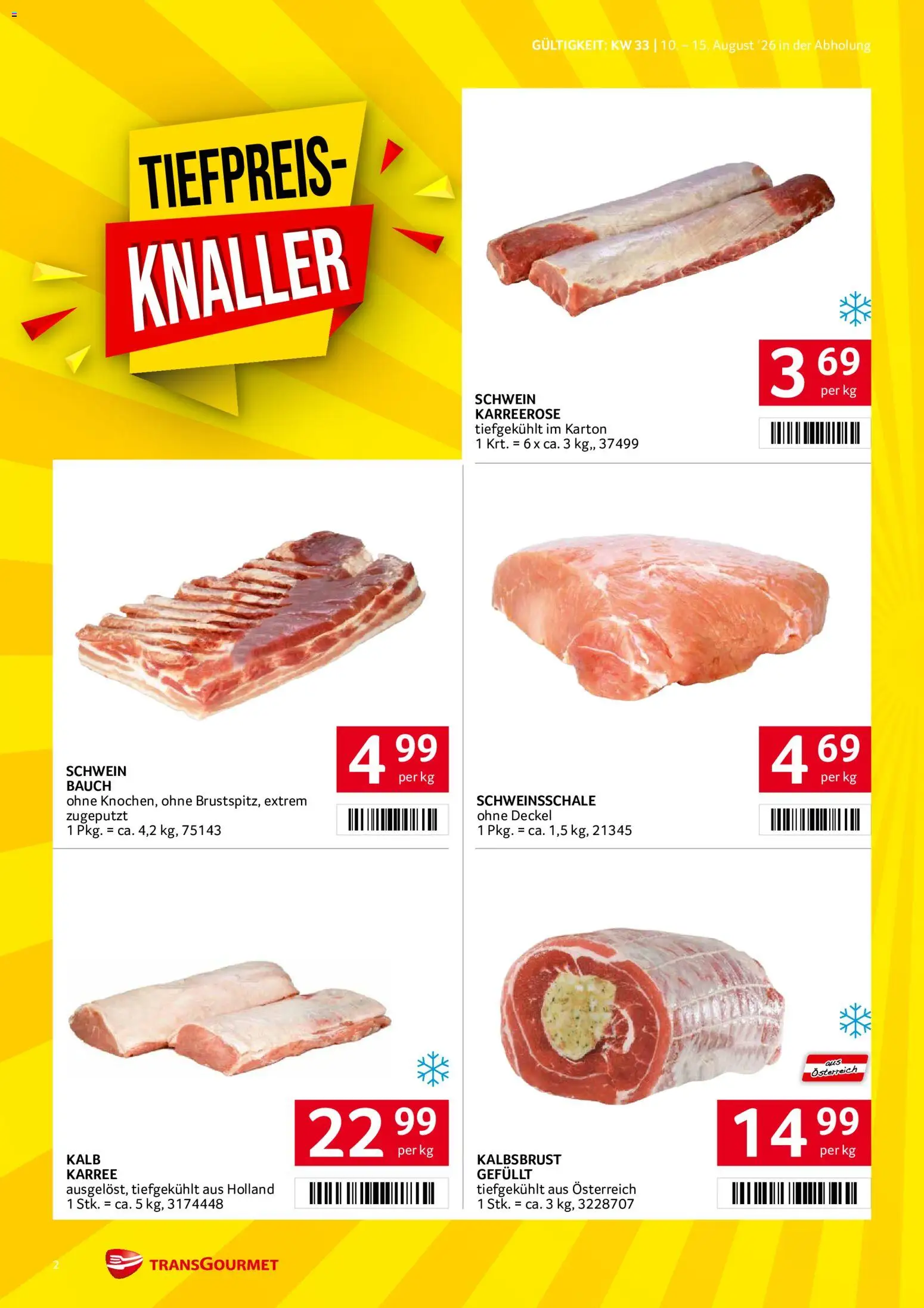 Transgourmet Flugblatt gültig ab 10.08.2026 | Seite: 2
