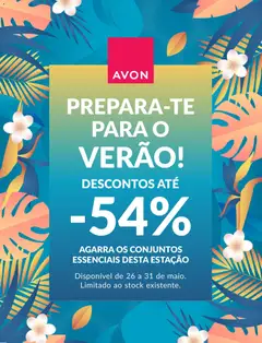 Pré-visualização Catálogo AVON Campanha Prepara - te para o verão válido de 26.05.2026