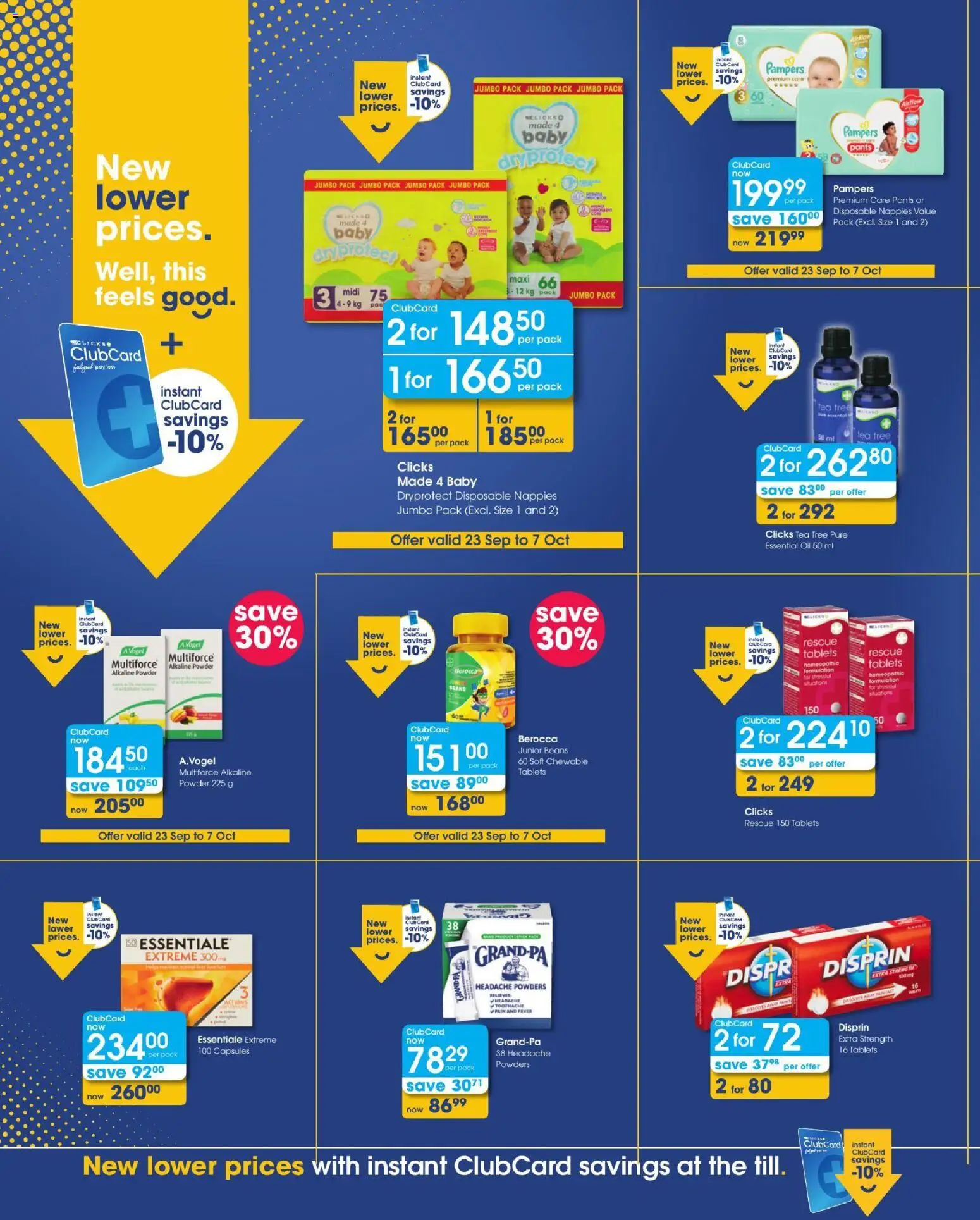New Clicks catalogue – valid from 23/09/2026 | Page: 4