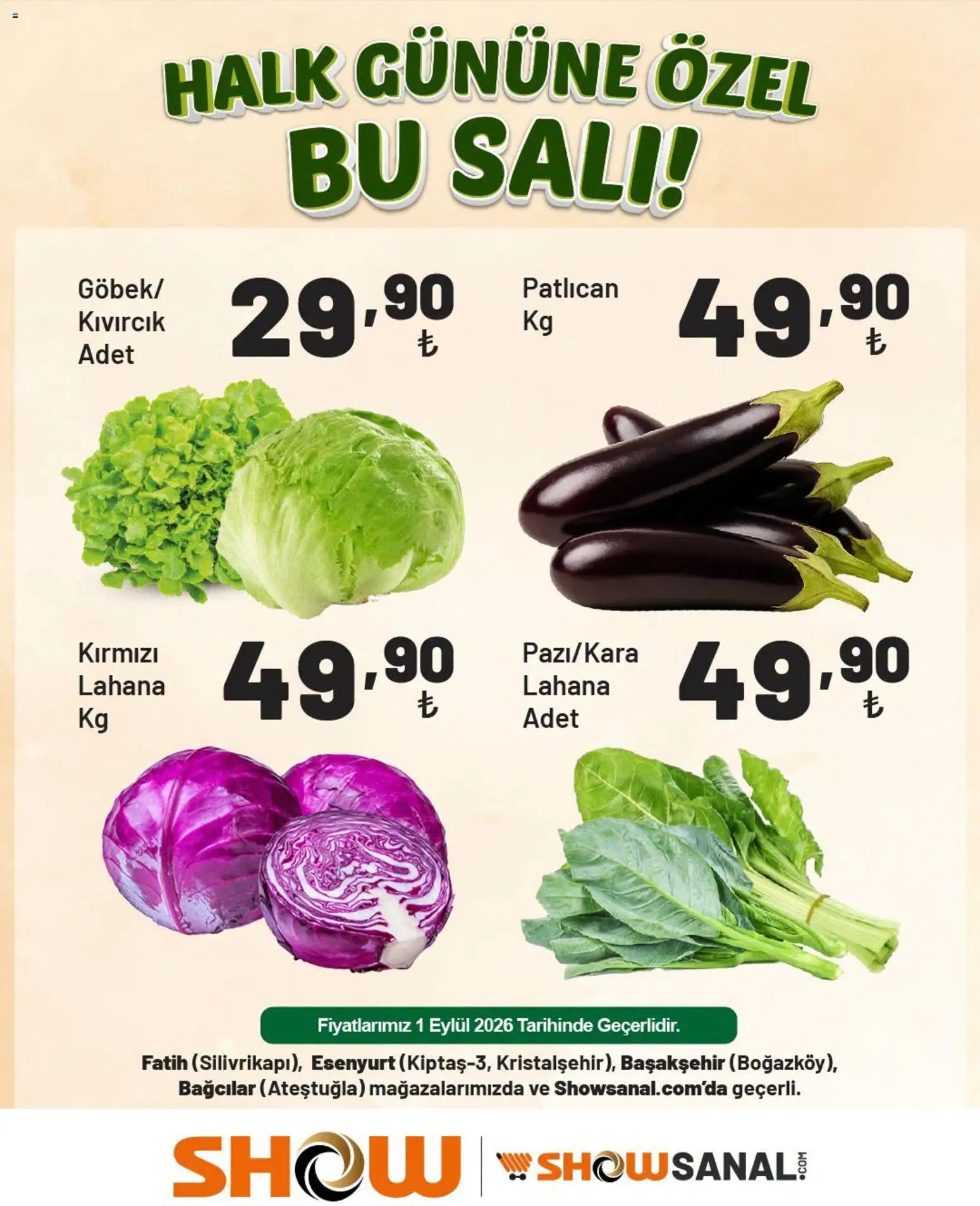 Show Market Katalog - 01 Eylül 2026 tarihinden itibaren geçerlidir | Sayfa: 5