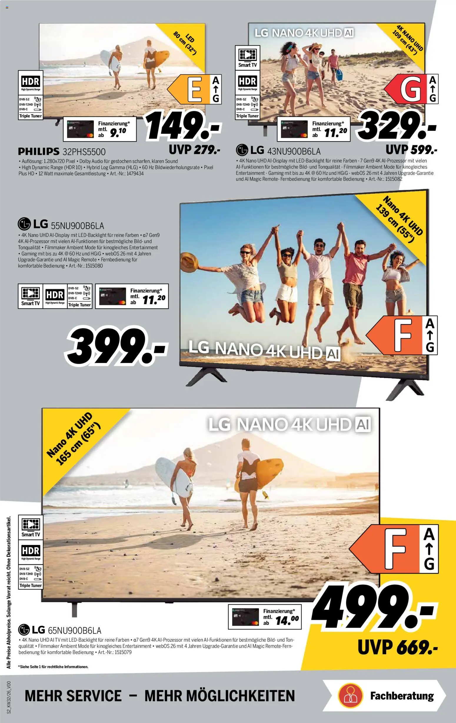 Medimax Prospekt – gültig ab 01.08.2026 | Seite: 2 | Produkte: LG, Philips, Smart TV, Audio
