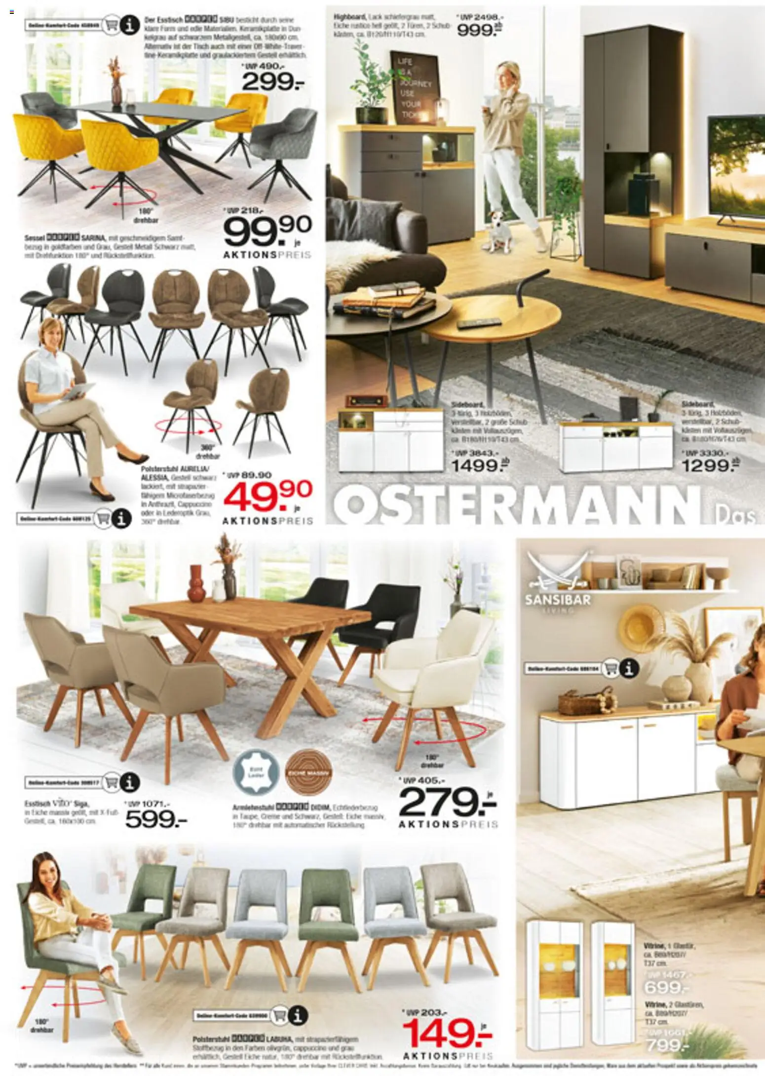 Ostermann Prospekt 	 – gültig ab 02.05.2026 | Seite: 4 | Produkte: Esstisch, Sessel, Tisch