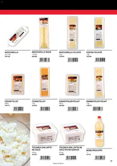 Ofertele Selgros valabile de la 01.08.2026 | Pagină: 29 | Produse: Borș, Mozzarella, Lapte, Gouda