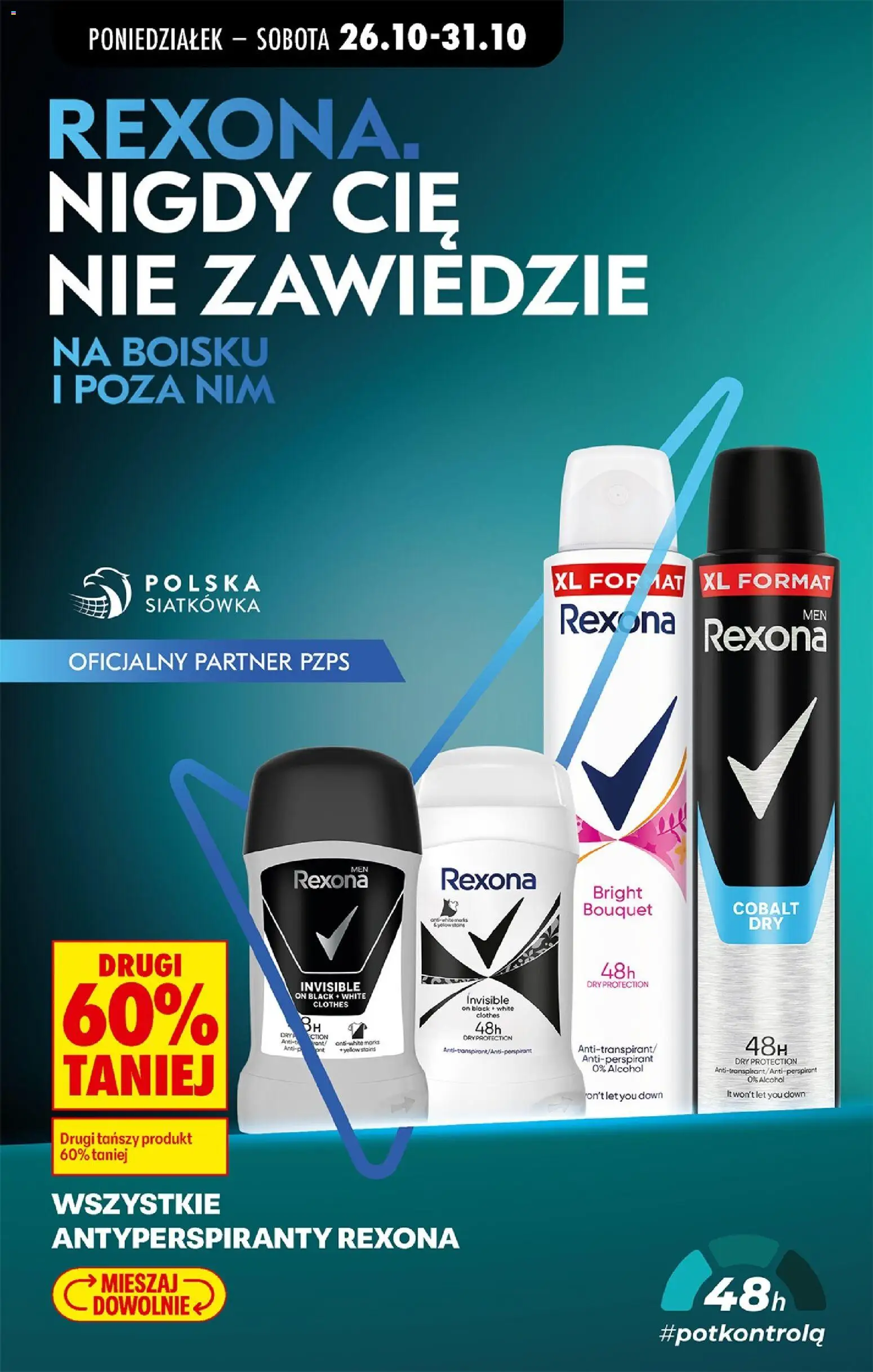 Biedronka Polsko leták - Codziennie niskie ceny od 26.10.2026 | Strana: 81 | Produkty: Antiperspirant, Rexona