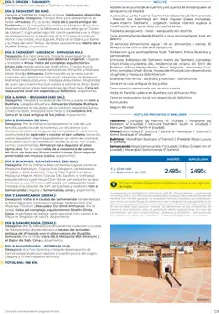 Vista previa Viajes El Corte Inglés Club de Vacaciones otoño primavera válido desde el 01/09/2026 | Página: 121 | Productos: Pan, Té, Agua, Biblioteca