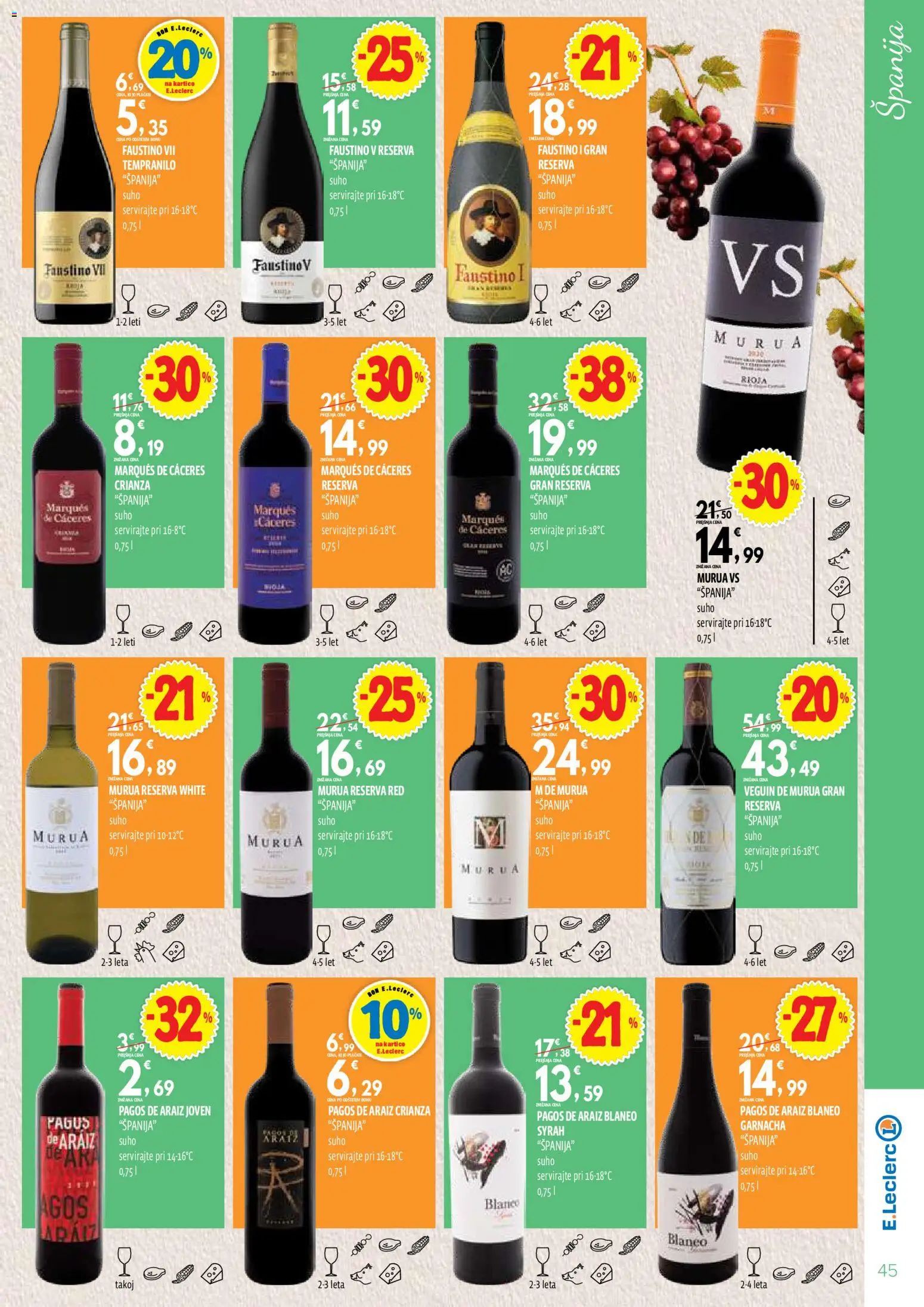 Novi E.leclerc katalog ponudbe – veljaven od 13.10.2026 | Stran: 45
