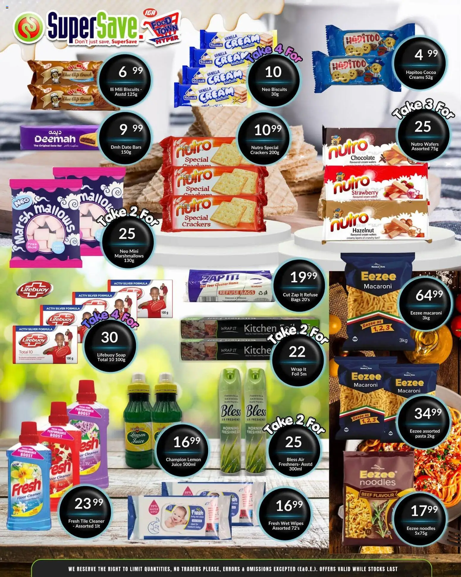 New Super Save catalogue – valid from 06/08/2026 | Page: 29 | Products: Crackers, Chocolate, Beef, Soap