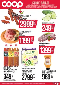 COOP Szolnok akciós újság Szolnok - amely érvényes a következő dátumtól: 21.05.2026