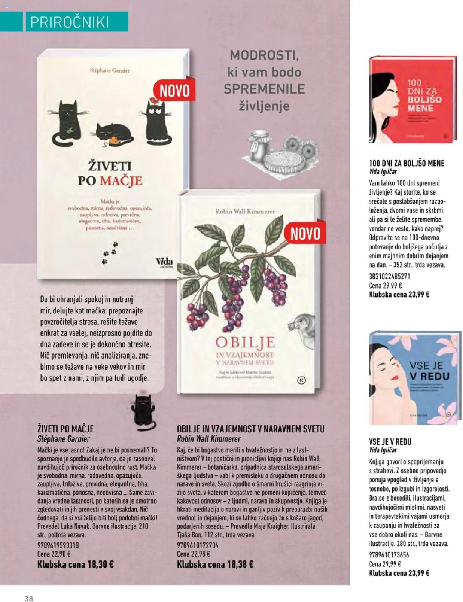Novi Svet knjige katalog ponudbe – veljaven od 20.07.2026 | Stran: 38 | Izdelki: Knjiga
