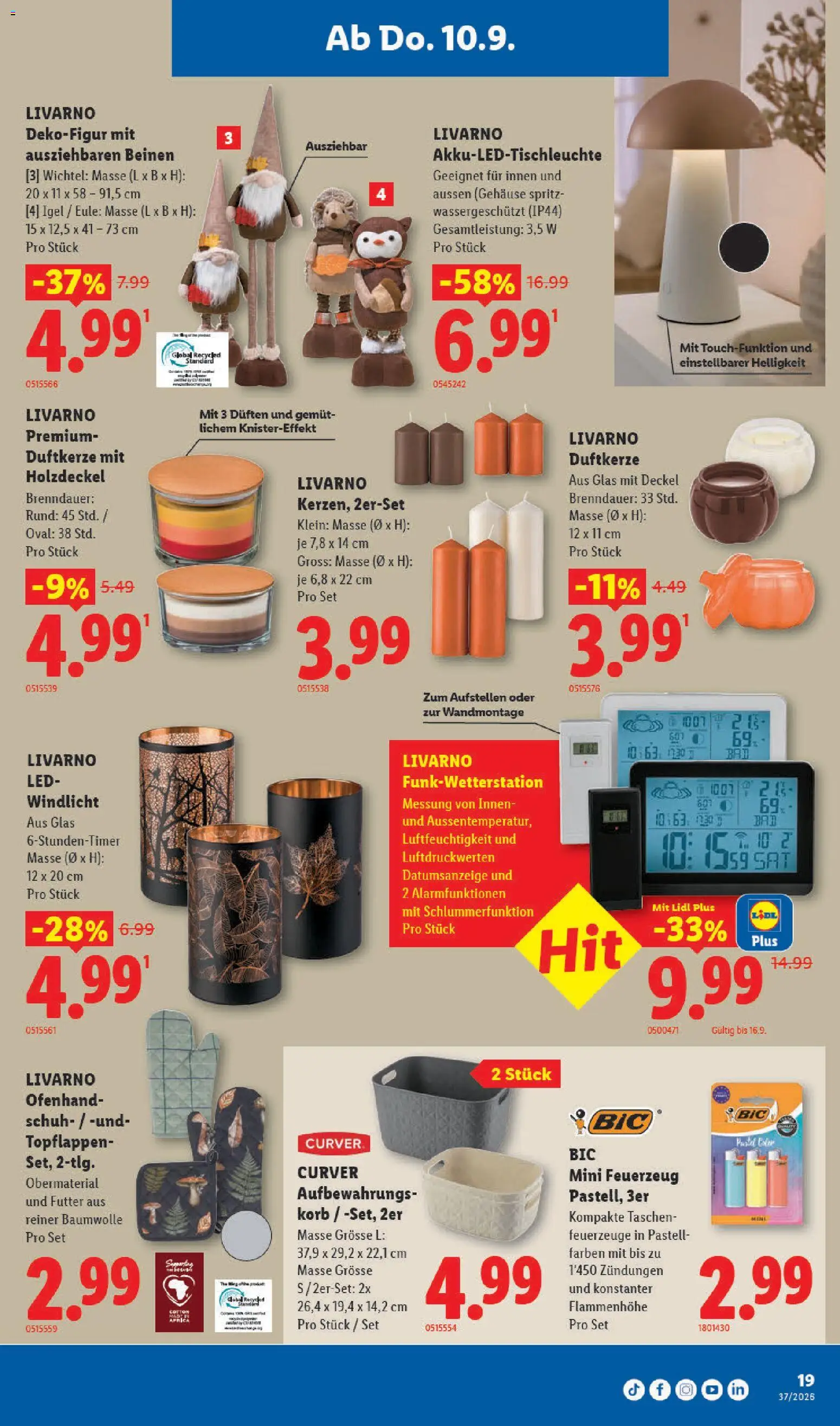 Lidl aktionen – gültig ab 10.09.2026 | Seite: 19