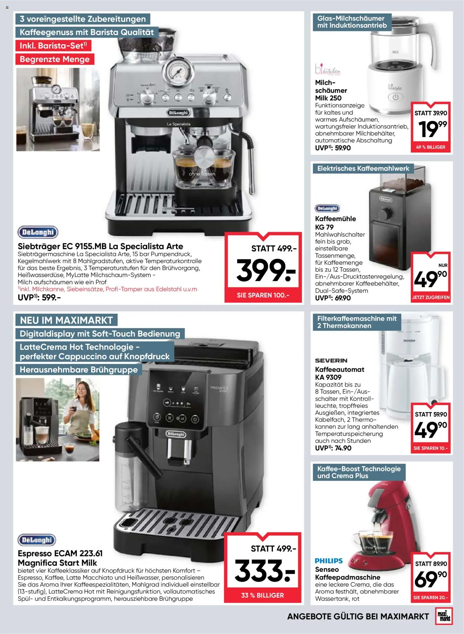 Maximarkt Flugblatt gültig ab 15.10.2026 | Seite: 21 | Produkte: Milch