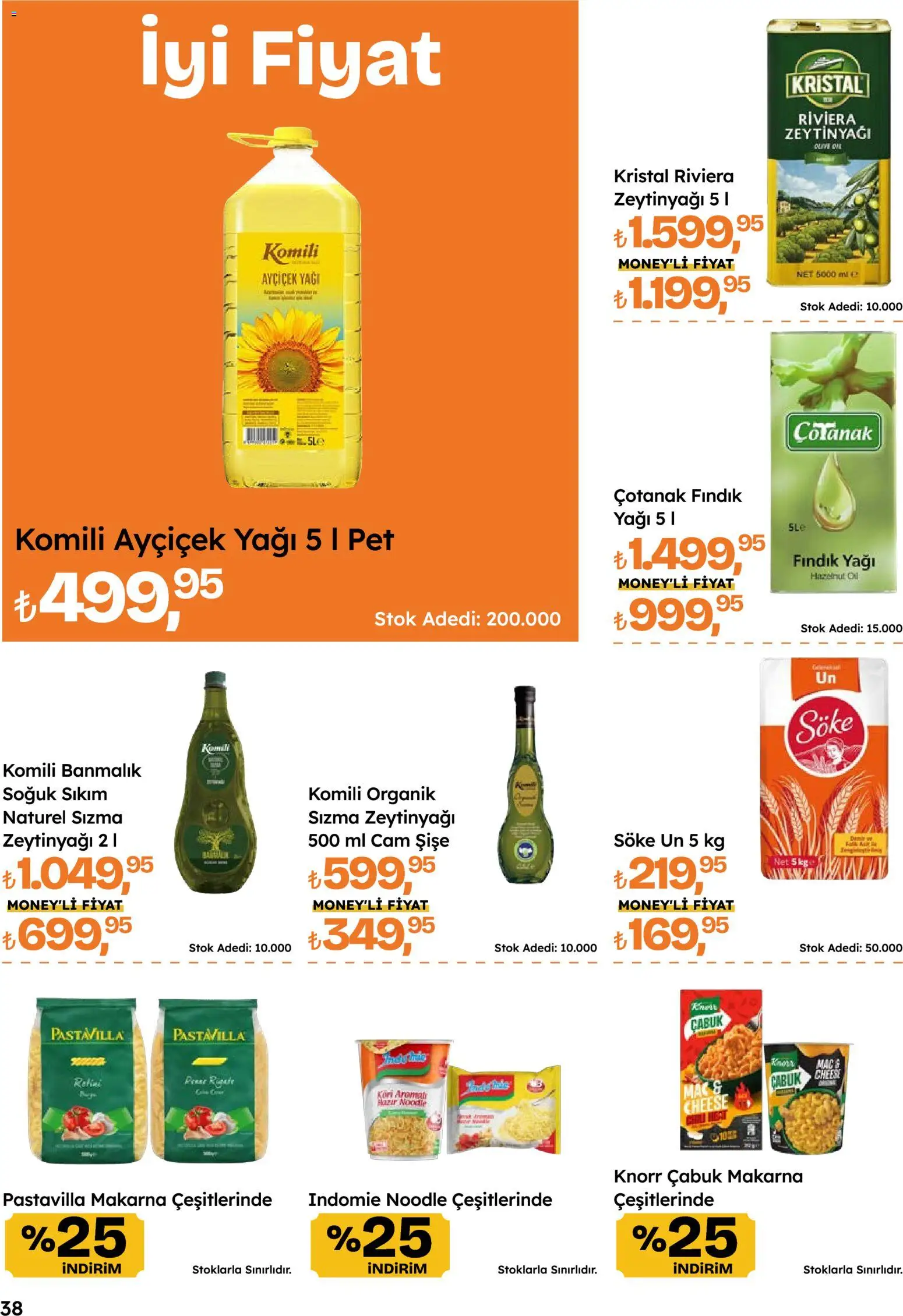 Migros Katalog - 5M Migroskop Dijital - 10 Eylül 2026 tarihinden itibaren geçerlidir | Sayfa: 38 | Ürünler: Sızma zeytinyağı, Makarna, Fındık, Zeytinyağı