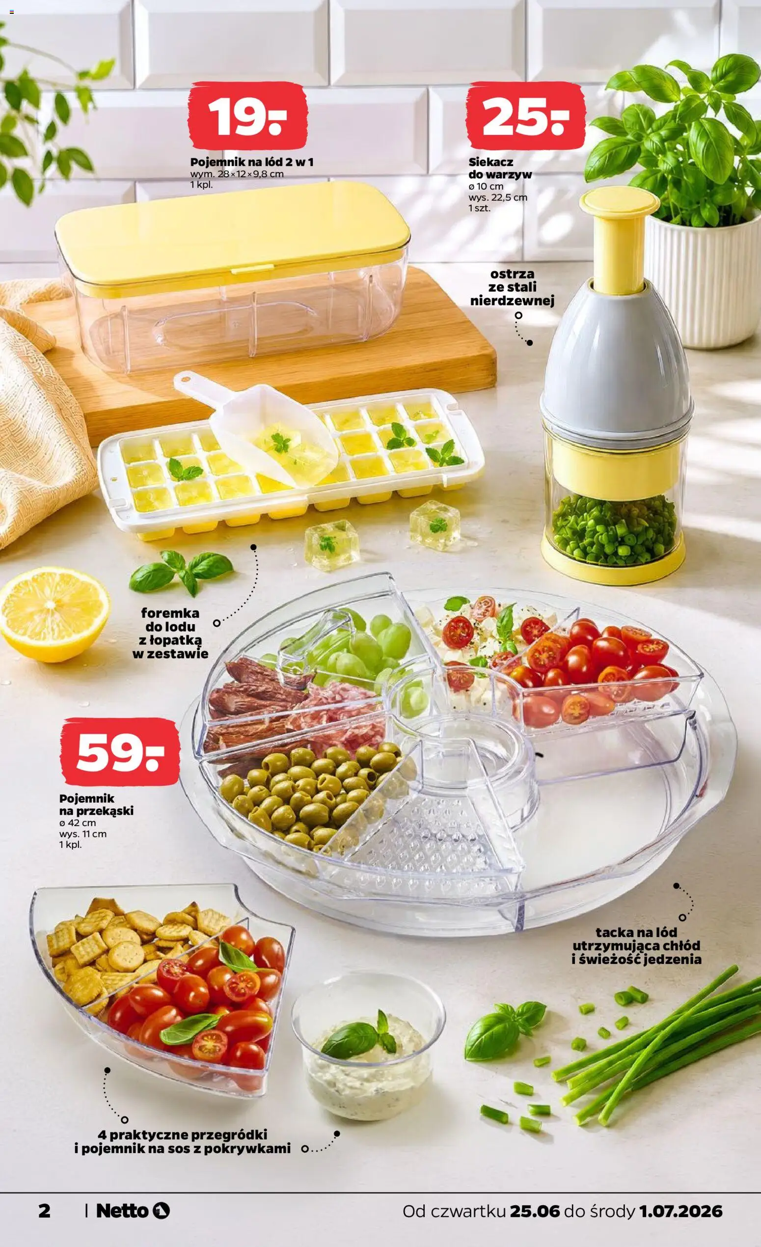 Netto gazetka od czwartku NonFood od 25.06.2026 | Strona: 2 | Produkty: Sos
