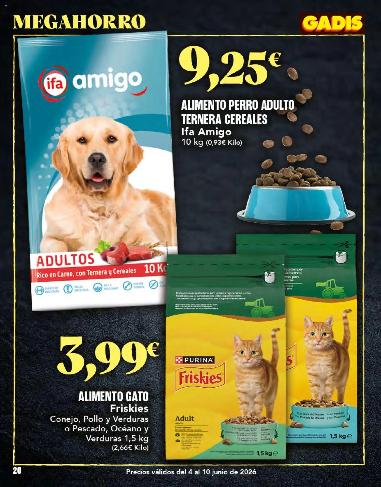 Gadis folleto │ válido desde el 04.06.2026 | Página: 20 | Productos: Cereales