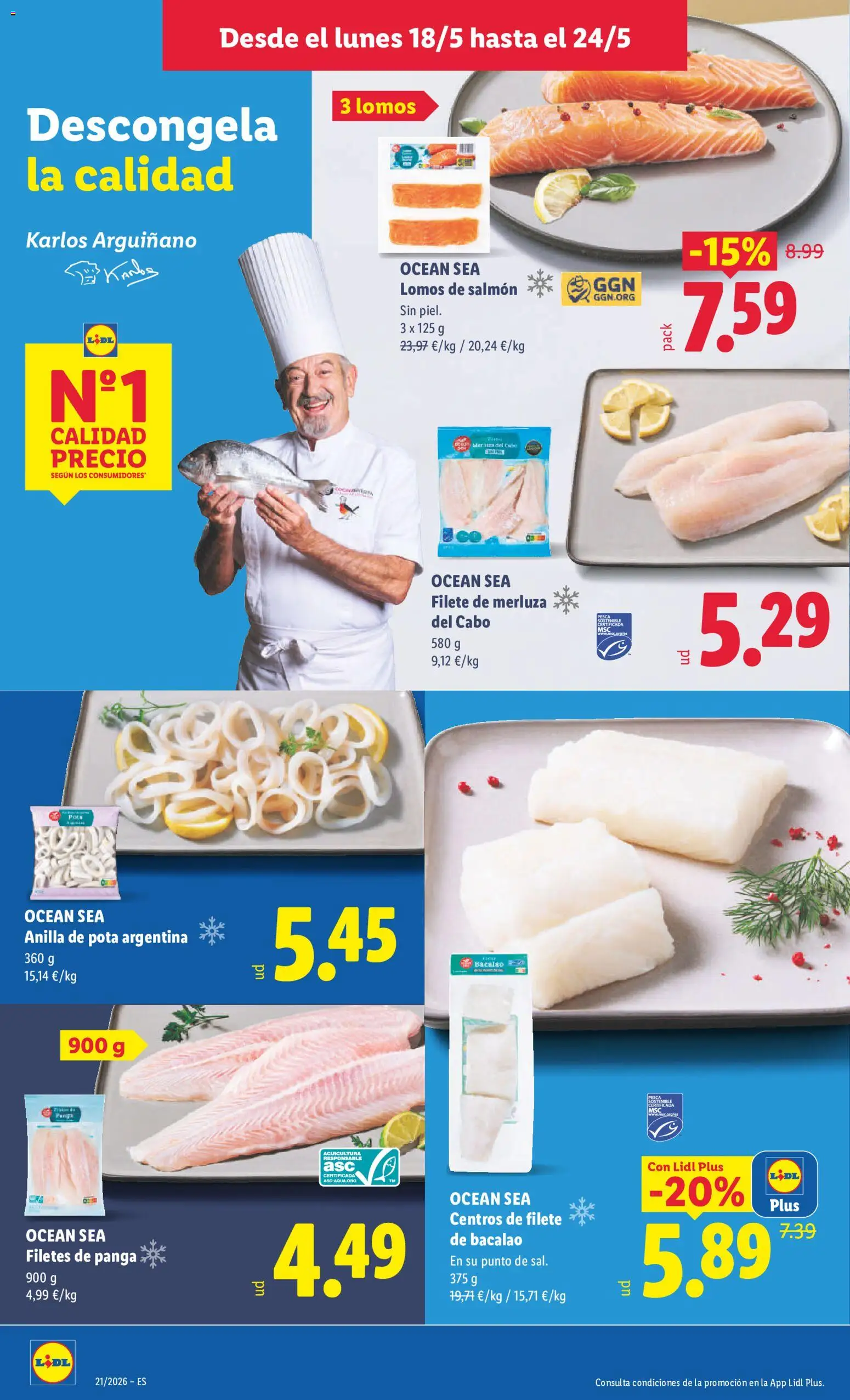 Lidl folleto │ válido desde el 18.05.2026 | Página: 8 | Productos: Sostén, Filete