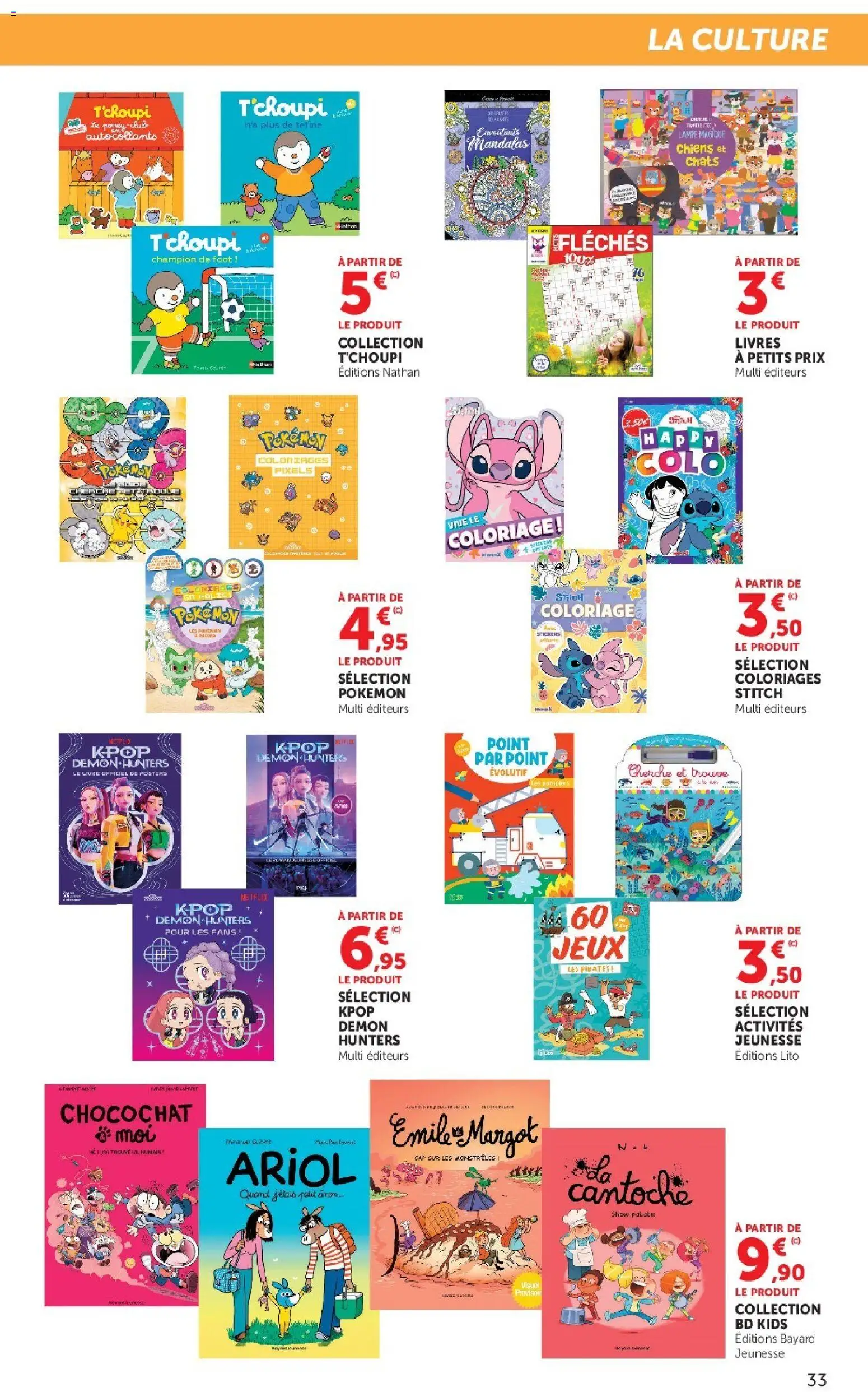 {H1} | Page: 33 | Produits: Autocollants, Lampe, Jeux, Livre