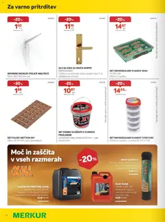 Merkur katalog akcije – veljaven od 05.08.2026 | Stran: 26 | Izdelki: Kos, Kljuka, Olje, Vrata
