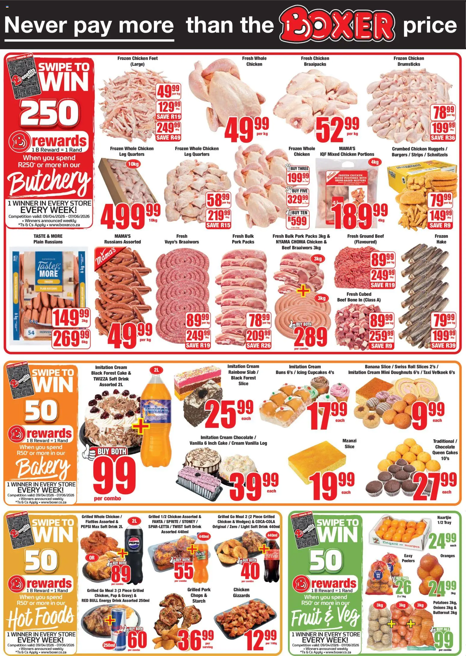 New Boxer catalogue – valid from 11.05.2026 | Page: 2 | Products: Light, Chicken, Stoney, Fruit