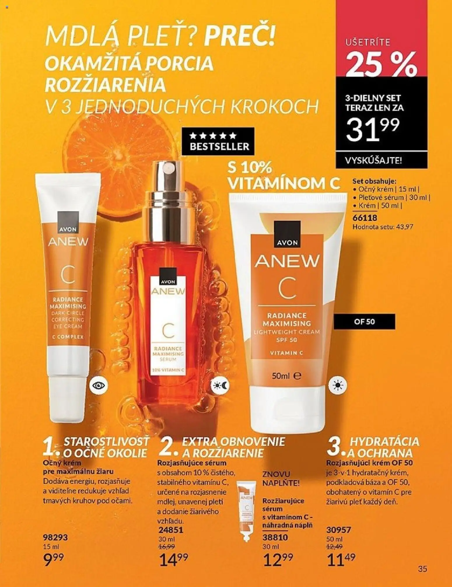 Nové Avon akcie – leták je platný od 01.03.2026 | Strana: 35 | Produkty: Krém