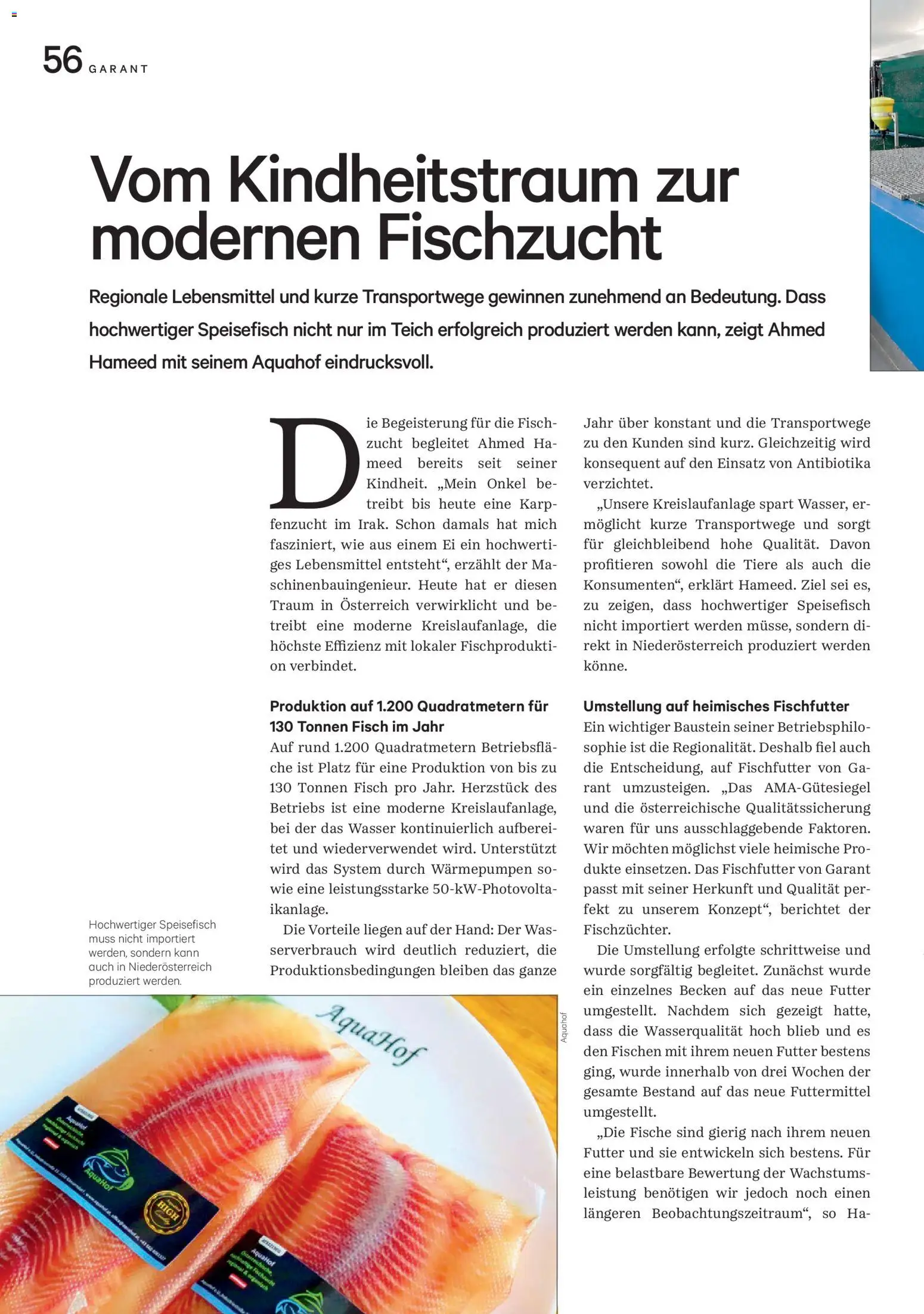Lagerhaus Unser Land Oktober 2026 gültig ab 01.10.2026 | Seite: 56 | Produkte: Wasser, Lebensmittel, Fisch