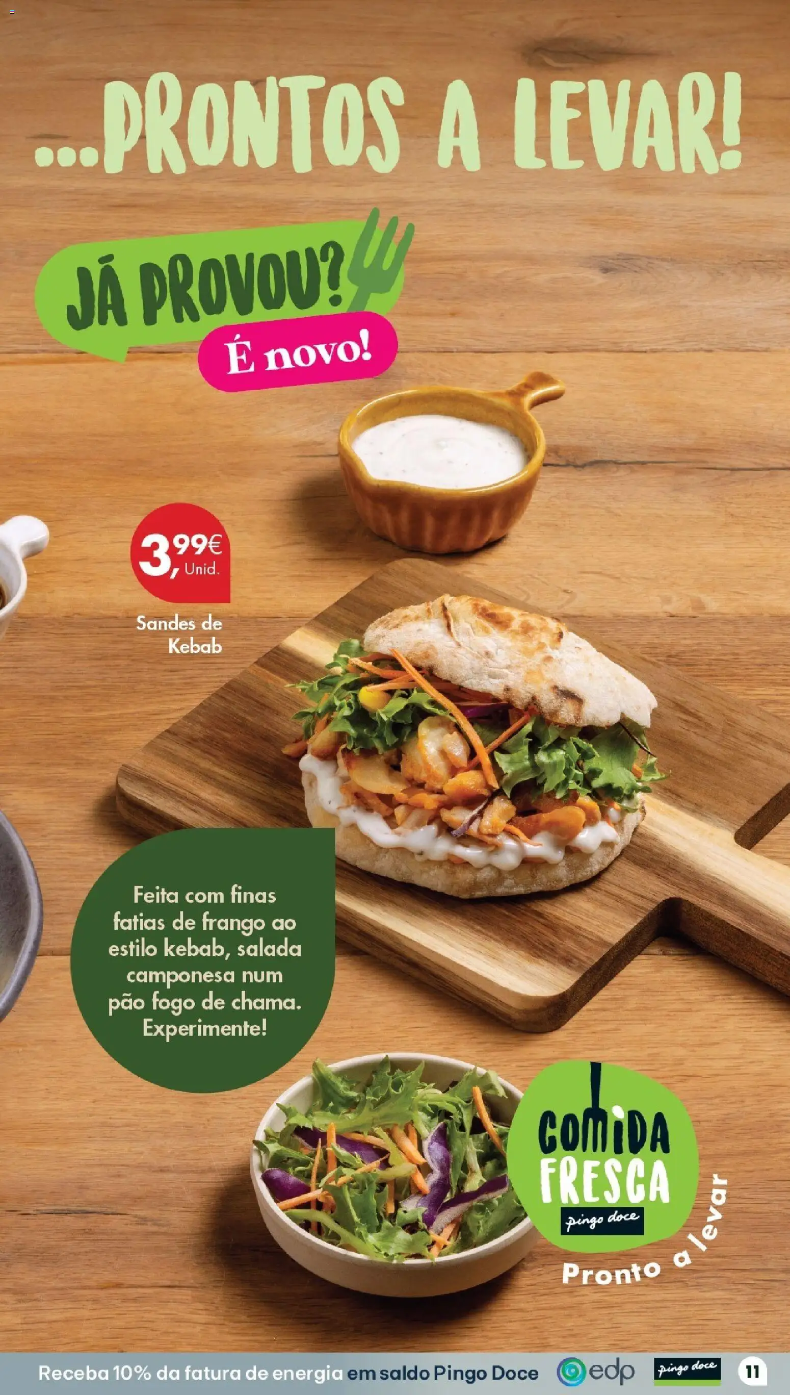 Pingo Doce Poupe este Fim de Semana │ válido de 25/09/2026 | Página: 11 | Produtos: Frango, Pão, Salada