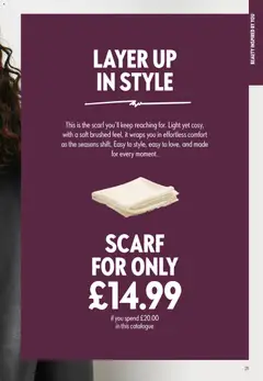 Preview of Oriflame - Offers valid from 09/09/2026 | Page: 21 | Products: Scarf