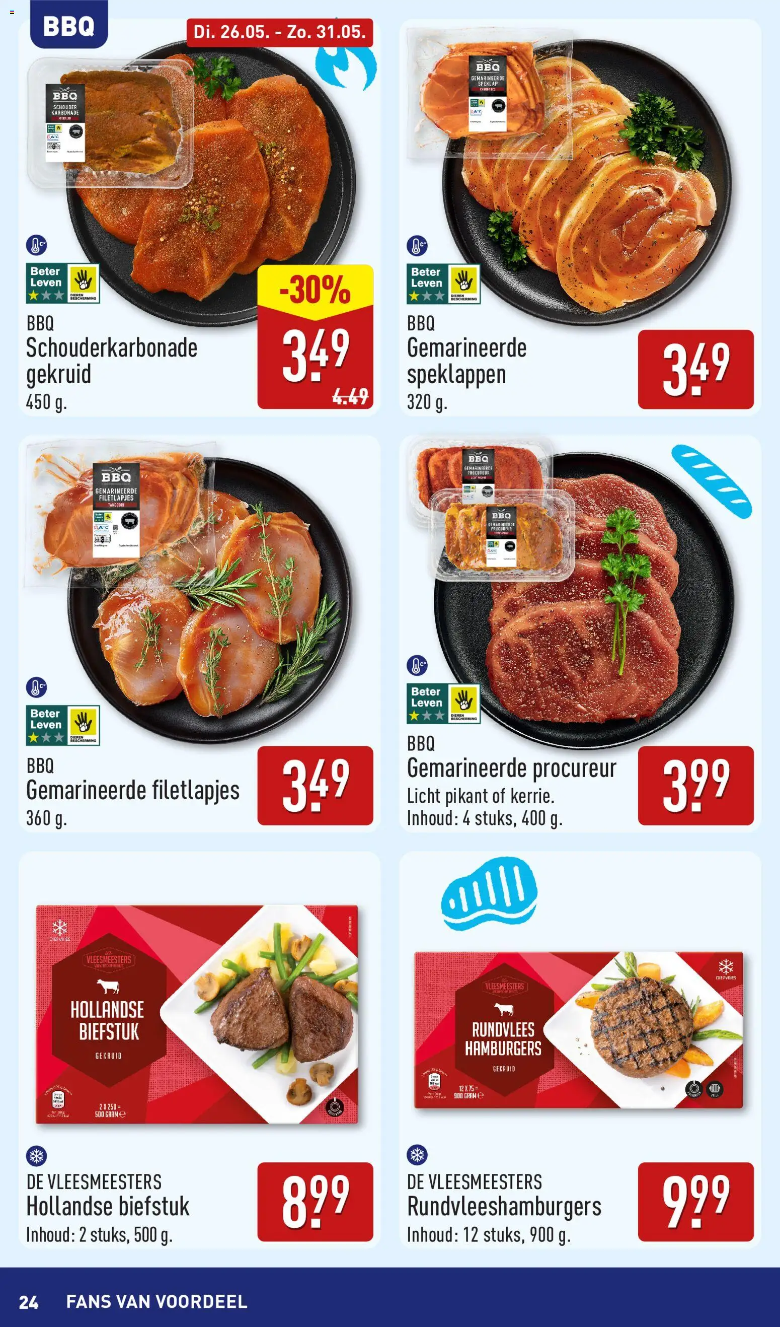 {H1} | Pagina: 24 | Producten: Biefstuk, Rundvlees