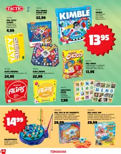 Tokmanni-mainoslehti voimassa 27.04.2026 alkaen | Sivu: 28 | Tuotteet: Vyö, Peli