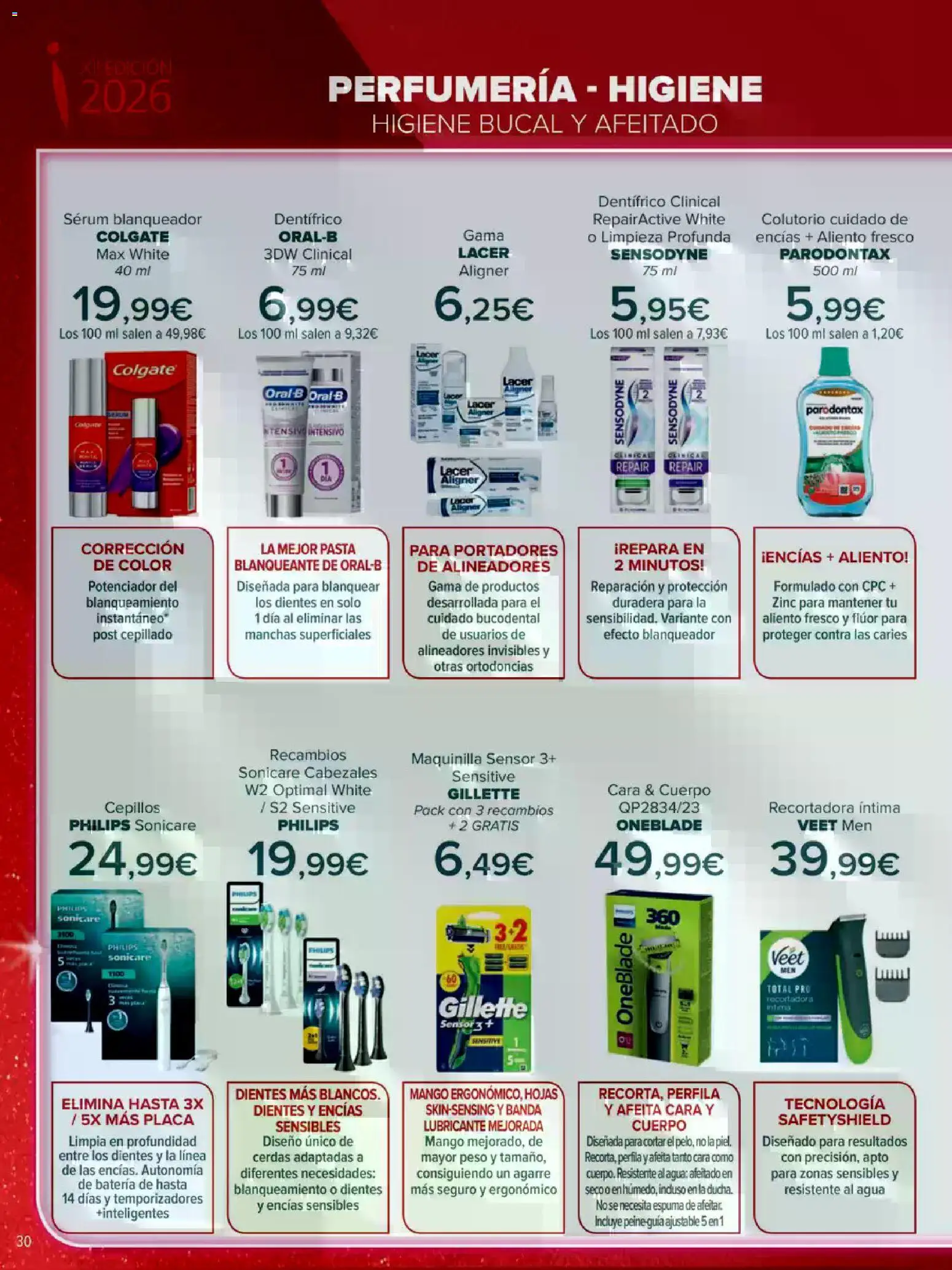 Carrefour Innovación │ válido desde el 05.05.2026 | Página: 30 | Productos: Sérum, Pasta, Peso, Batería