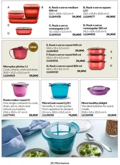 Tupperware - Prévisualisation de Tupperware catalogue Hiver valide à partir de 01/11/2026 | Page: 25 | Produits: Store, Thé