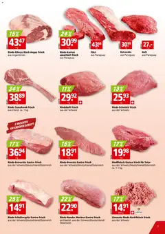 Aligro aktionen Chavannes, Matran, Genf, Sitten ab 25.05.2026 gültig | Seite: 7 | Produkte: Rindfleisch