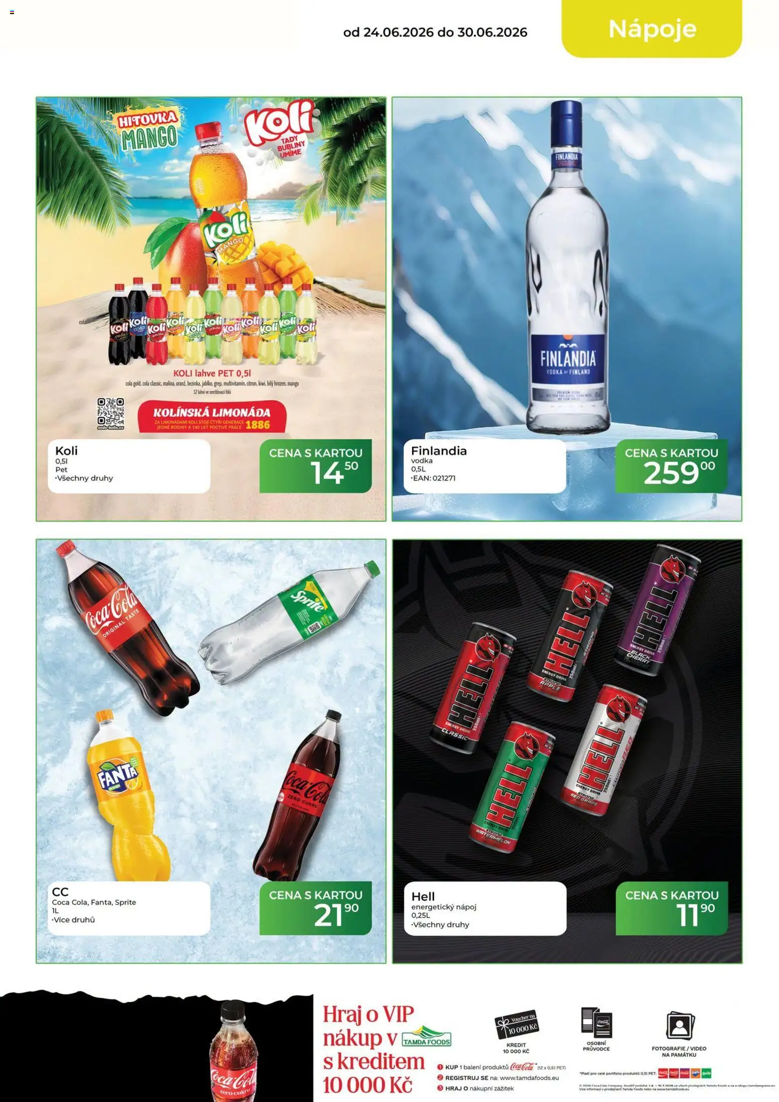 Tamda Foods leták od 24.06.2026 | Strana: 13 | Produkty: Limonáda, Fanta, Sprite, Cola