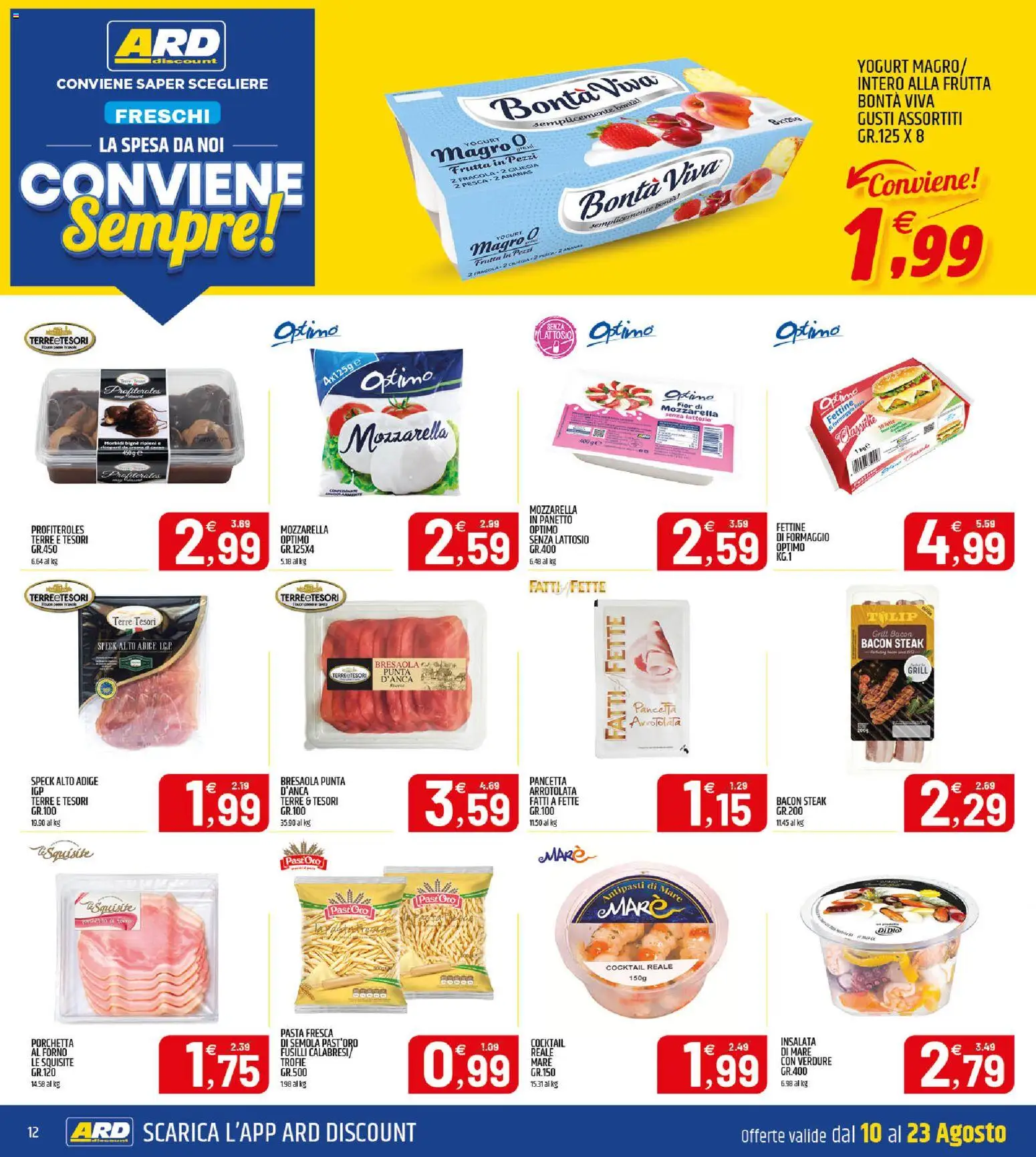 Volantino ARD Discount del 10/08/2026 | Pagina: 12