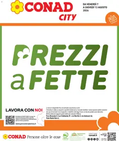 Anteprima del volantino Conad volantino City Lombardia valido a partire dal 07/08/2026