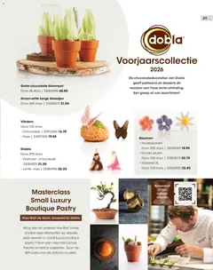 Hanos folder - Magazine Voorjaar 2026 - Voorbeeld van een folder van Hanos, geldig van 23-03-2026 | Pagina: 69 | Producten: Chocolade, Kom, Bloem, Gans