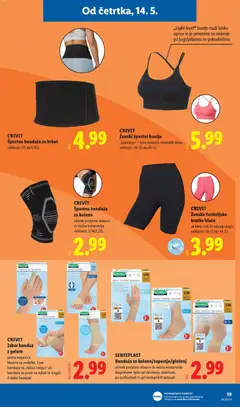 Lidl katalog akcije – veljaven od 14.05.2026 | Stran: 43 | Izdelki: Blazina, Suši, Hlace, Kratke hlace