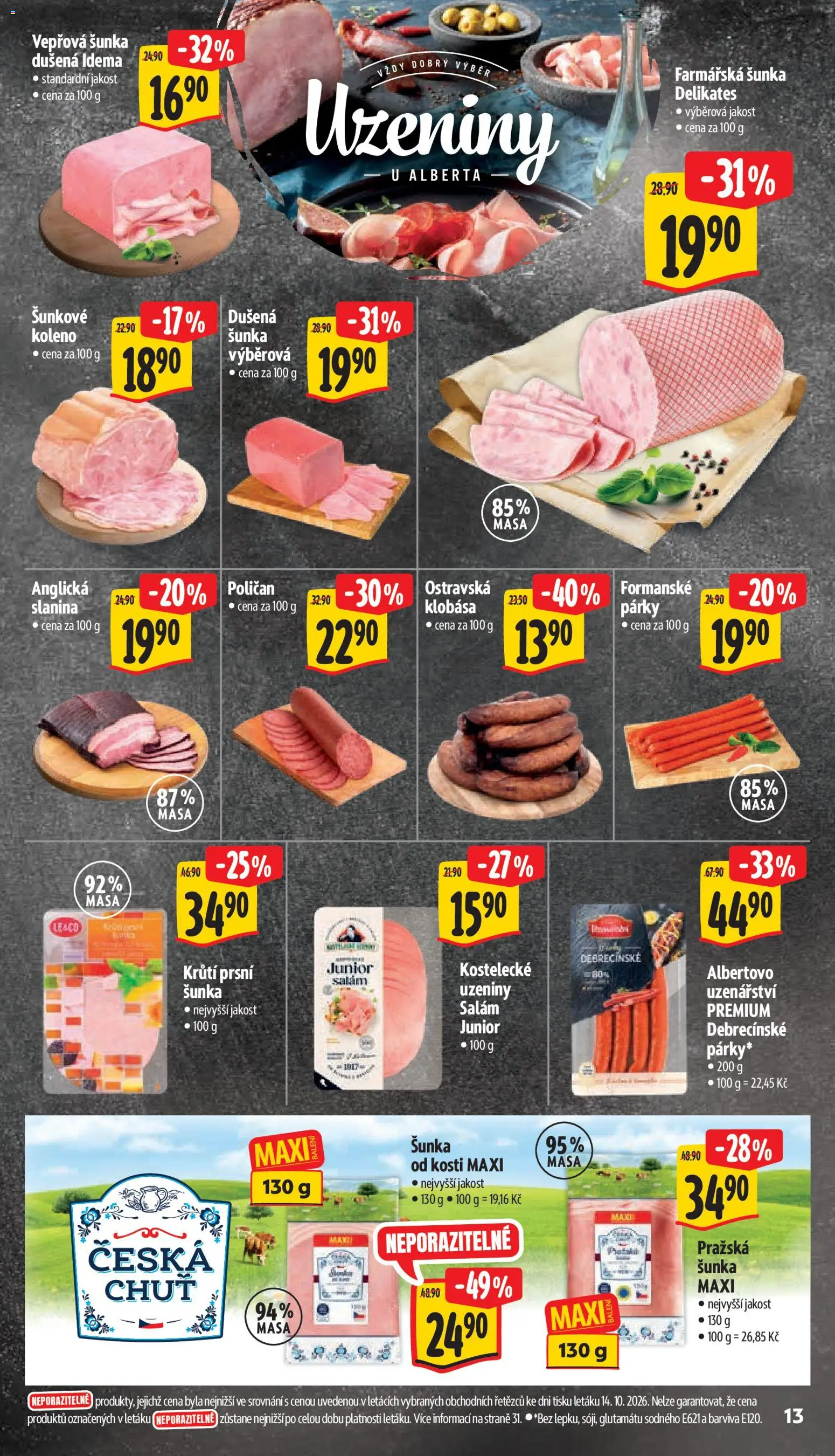 Albert leták - Hypermarket od 21.10.2026 | Strana: 19