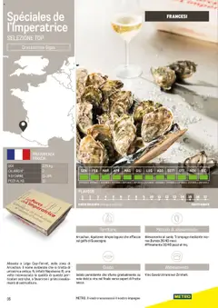 Anteprima del volantino Spéciales de l'Imperatrice SELEZIONE TOP, Crassostrea Gigas valido a partire dal 17.06.2025 | Pagina: 35