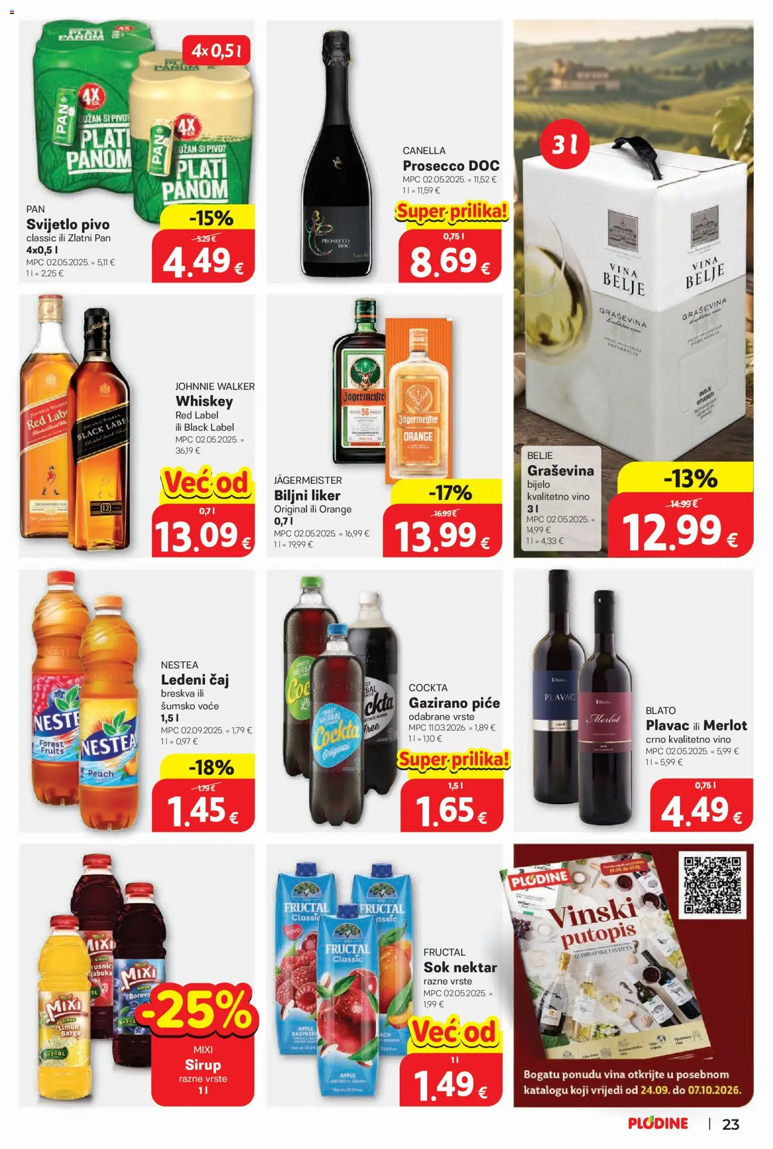 Plodine katalog | vrijedi od 23.09.2026 | Stranica: 23