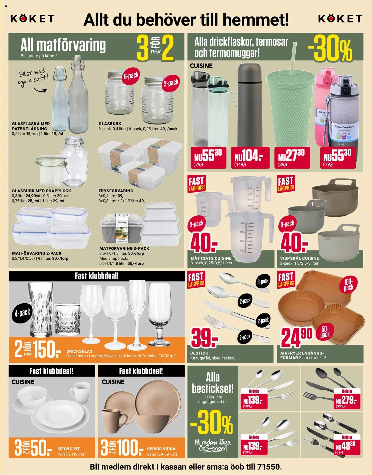 ÖoB reklamblad aktuell från 17/08/2026 | Sida: 7 | Produkter: Thermos, Set, Airfryer, Termos