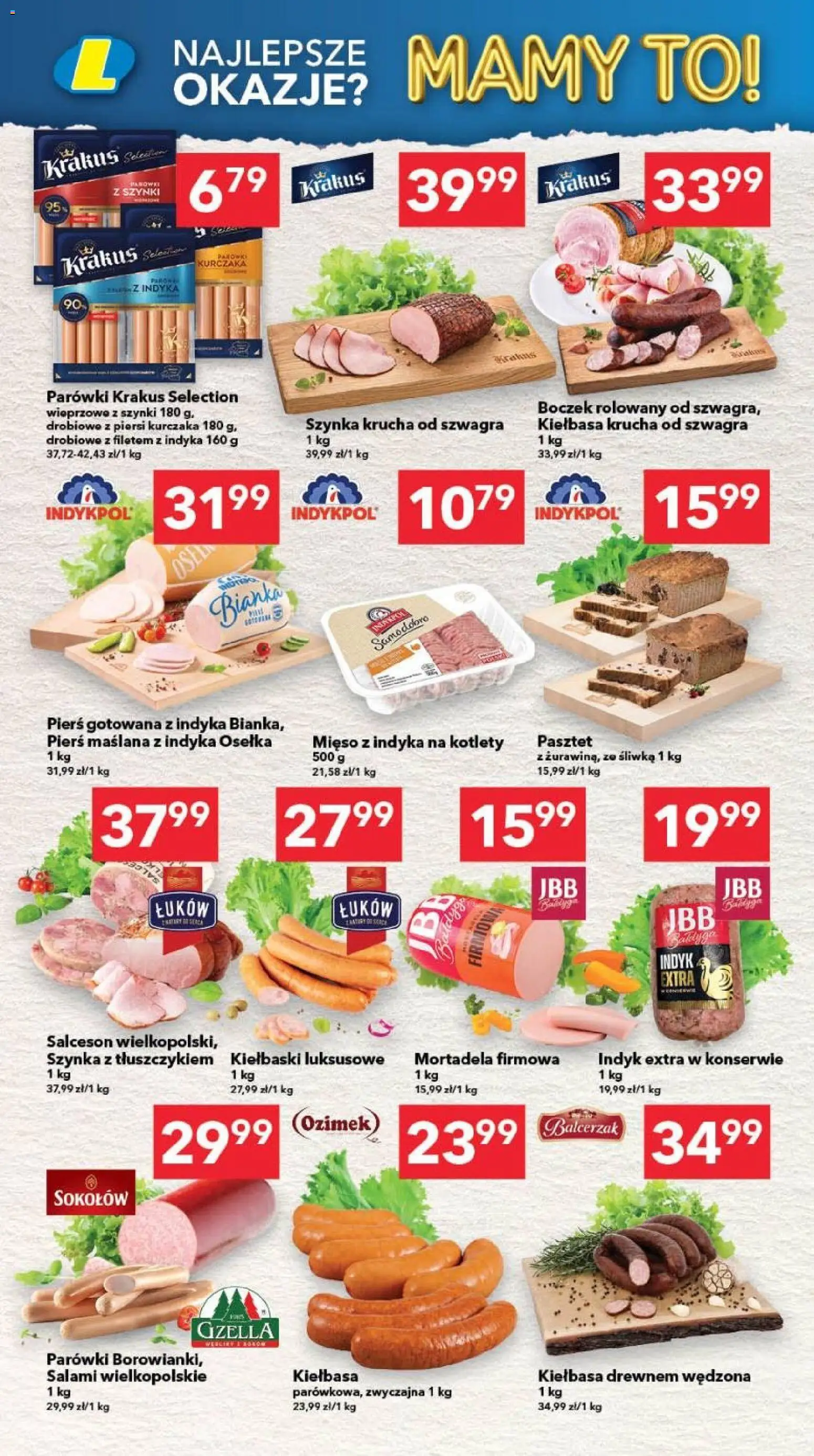 Lewiatan gazetka - Szczecin od 24.09.2026 | Strona: 2 | Produkty: Osełka, Mortadela, Indyk, Salceson