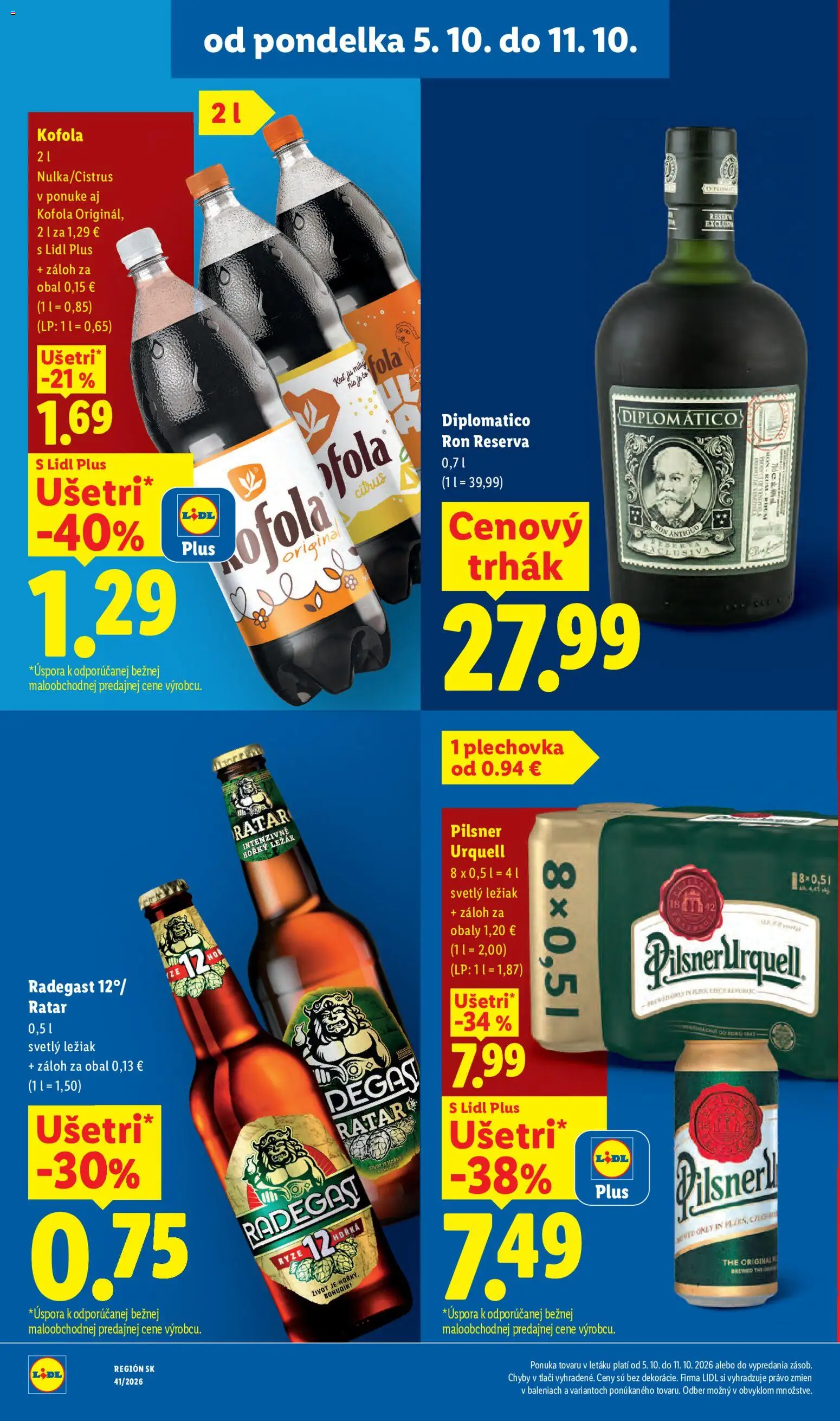 Nové Lidl akcie – leták je platný od 05.10.2026 | Strana: 20