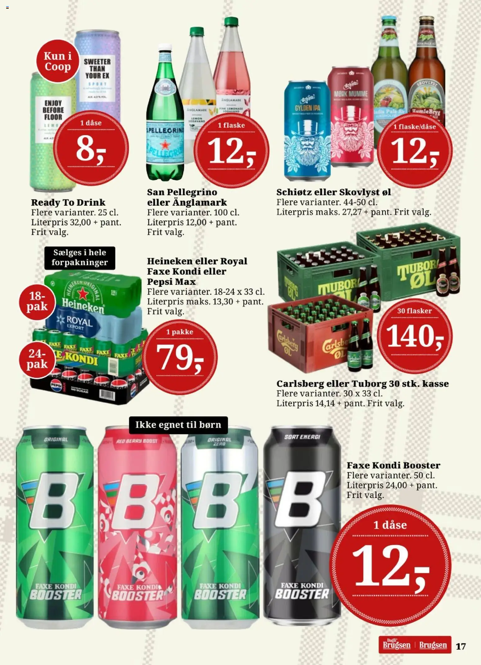Dagli'Brugsen tilbudsavis – gyldig fra 22.05.2026 | Side: 19 | Produkter: Øl, Faxe Kondi, Pepsi, Pepsi Max