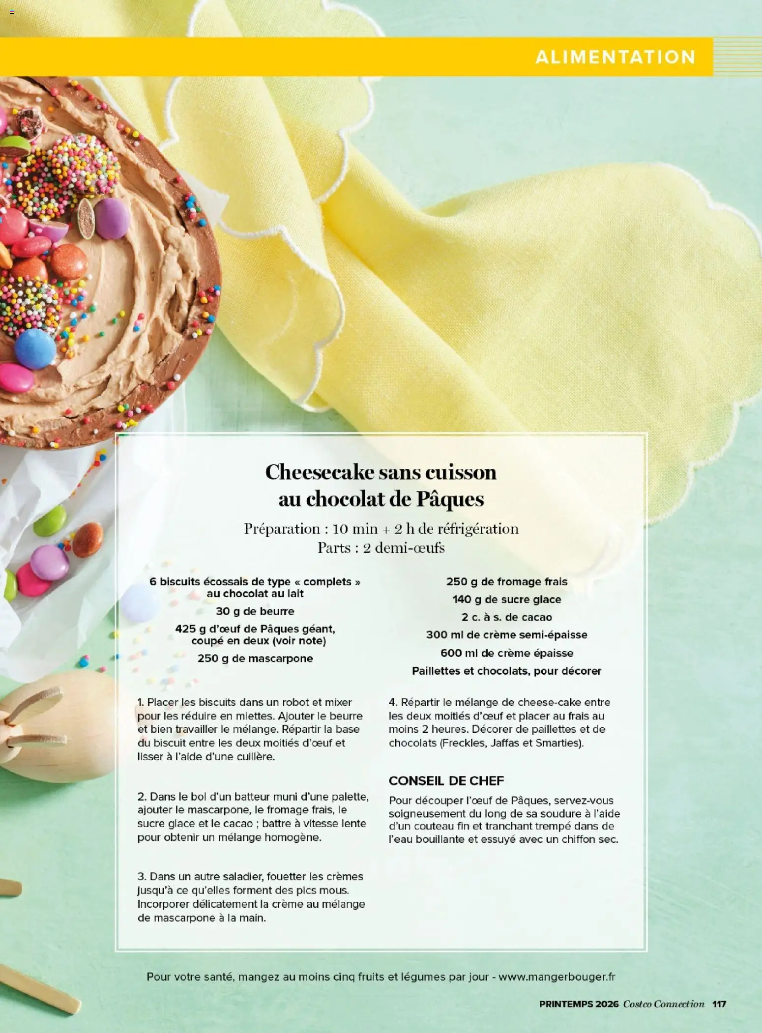 {H1} | Page: 117 | Produits: Robot, Bol, Sucre glace, Beurre