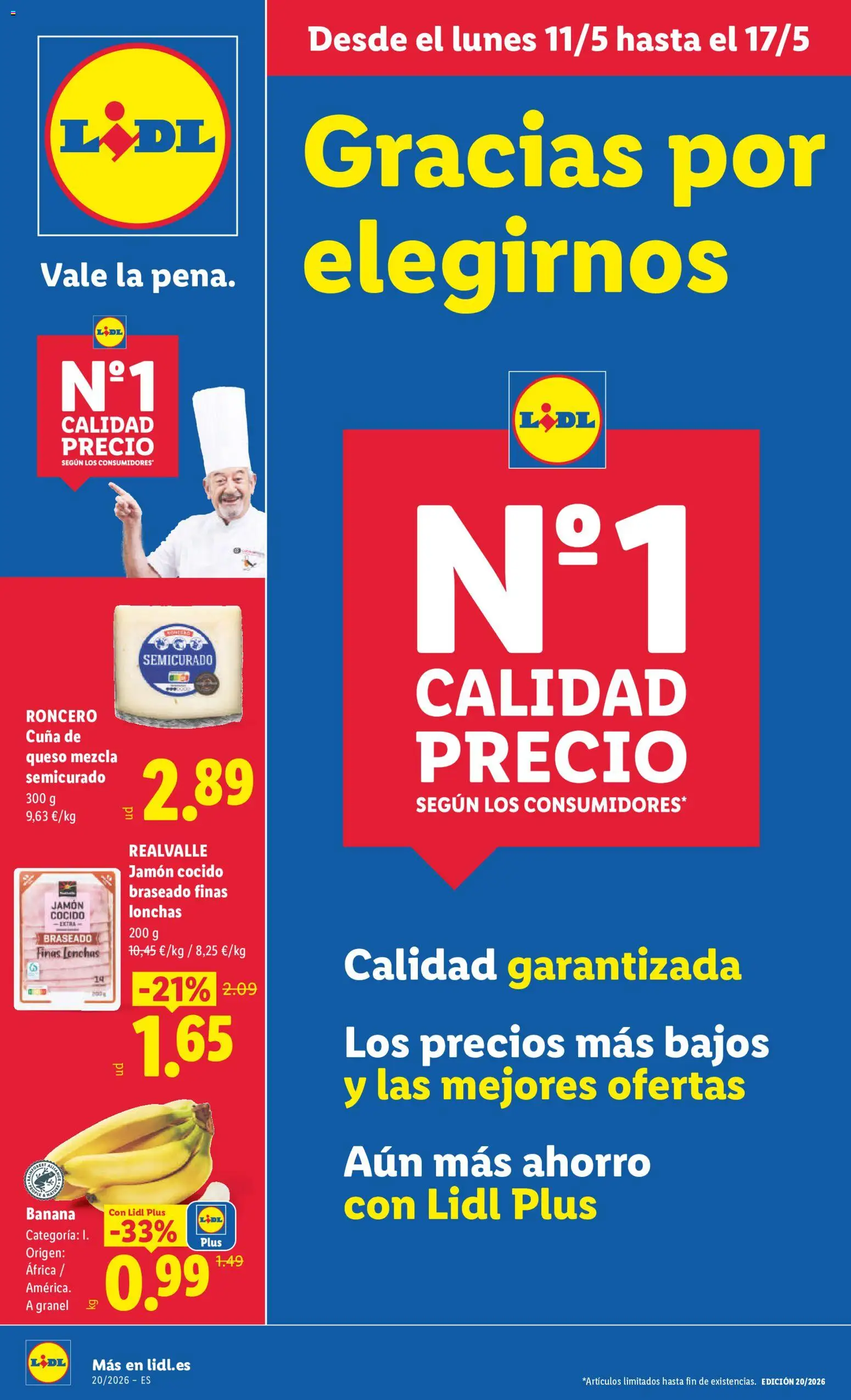 Lidl folleto │ válido desde el 11.05.2026 | Página: 1