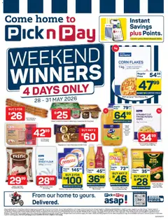 Pick n Pay specials catalogue – valid from 28.05.2026